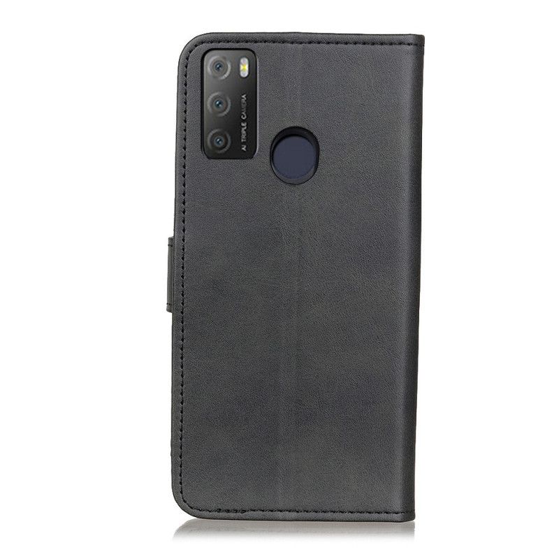 Housse Alcatel 1S 2021 / 3L 2021 Effet Cuir Matte Rétro - Ma Coque