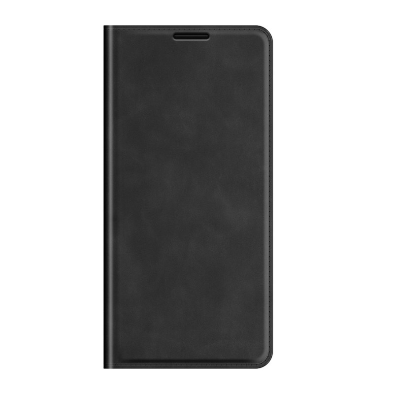 Flip Cover Samsung Galaxy S22 5G Effet Cuir Silky Touch