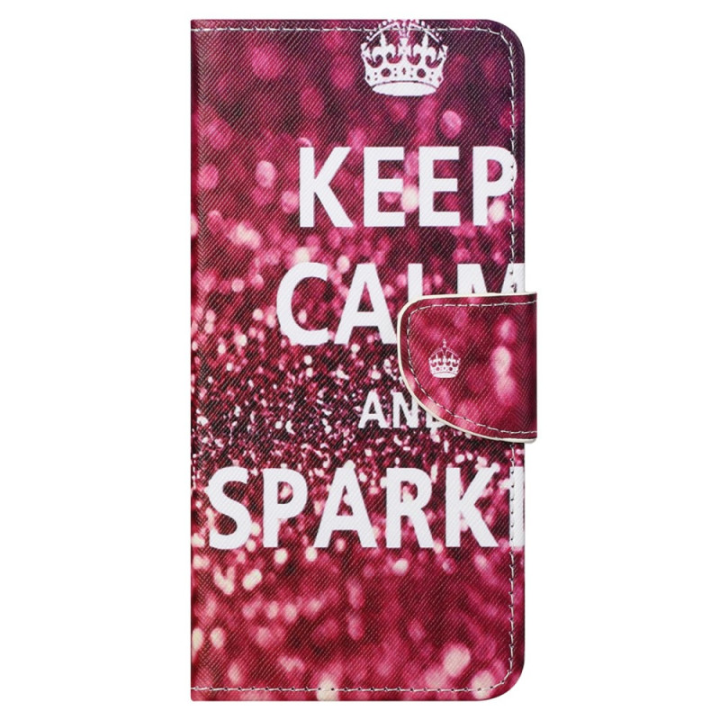 Housse Moto G41 / G31 Keep Calm and Sparkle