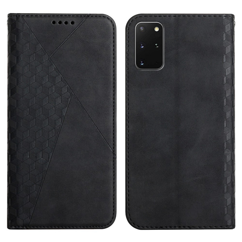Flip Cover Samsung Galaxy S20 Plus / S20 Plus 5G Effet Cuir Géo
