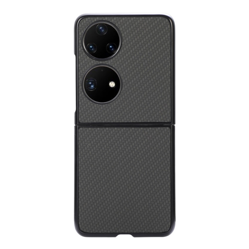Coque Huawei P50 Pocket Fibre Carbone Texturée