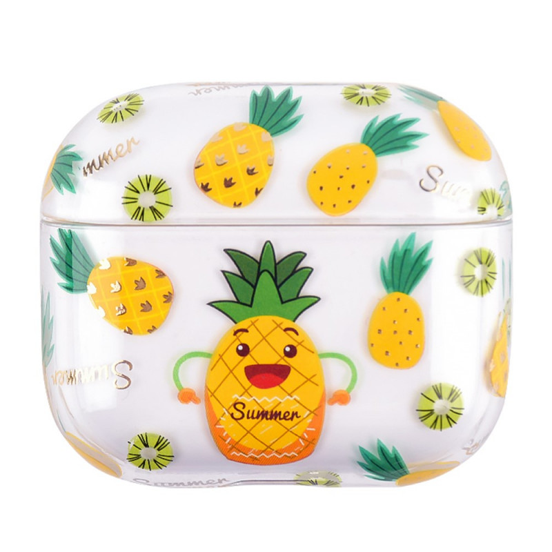 Coque AirPods 3 Transparente Ananas