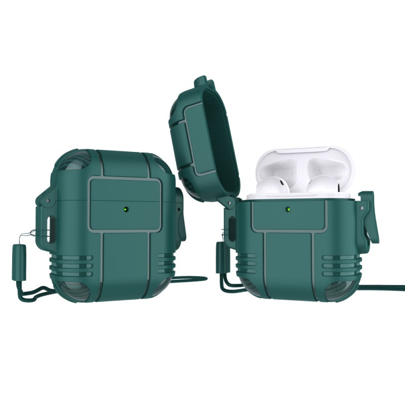 Coque AirPods 2 / 1 Silicone avec Lanière