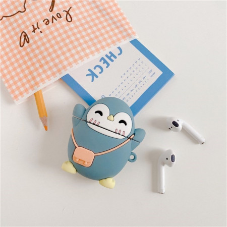 Coque AirPods 2 / 1 Pingouin