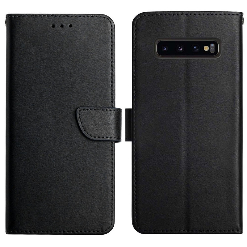 Housse Samsung Galaxy S10 Plus Cuir Nappa Véritable