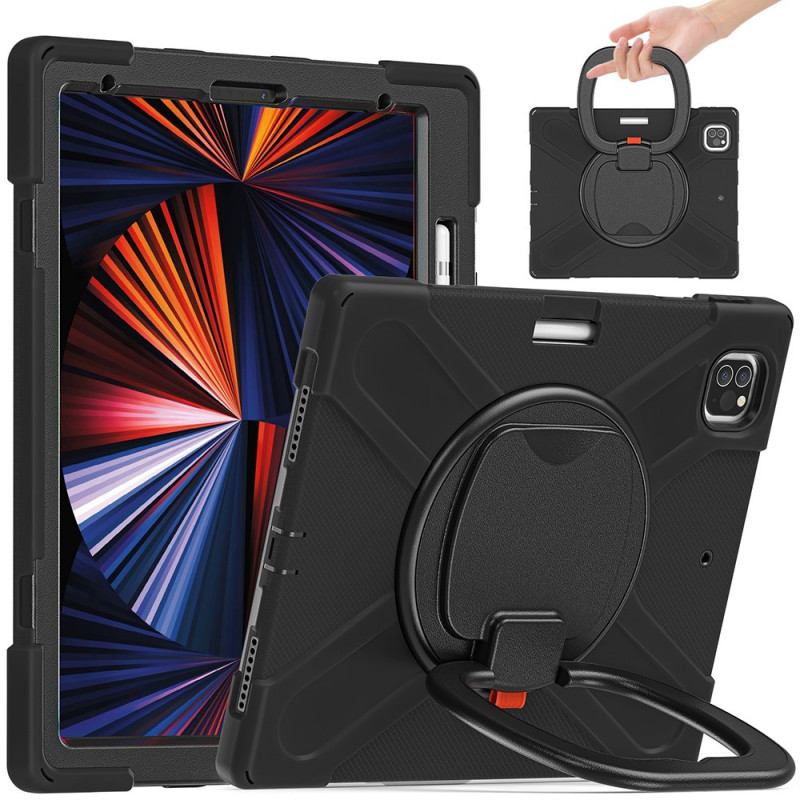 Coque iPad Pro 12.9 Ultra Résistante Anneau-Support Rotatif - Ma