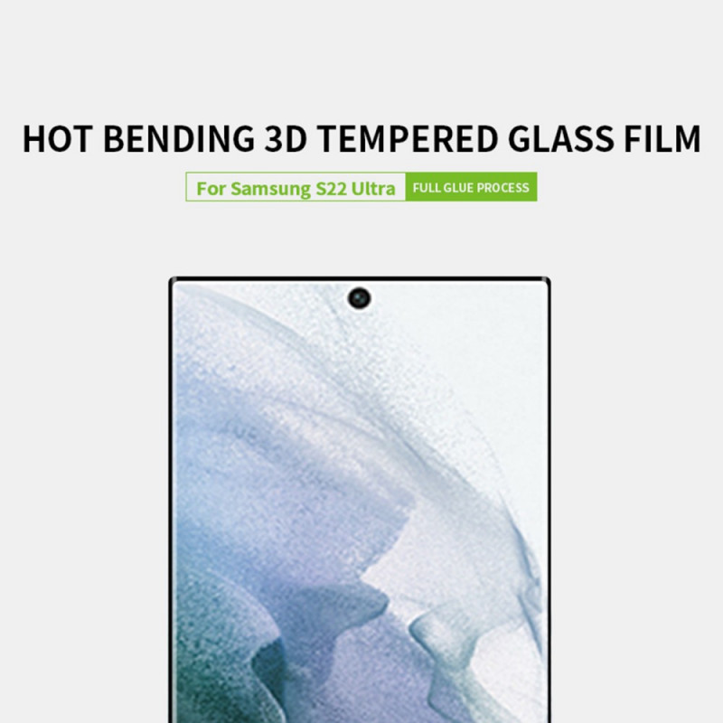 Protège écran XEPTIO Samsung Galaxy S22 Ultra 5G verre trempé