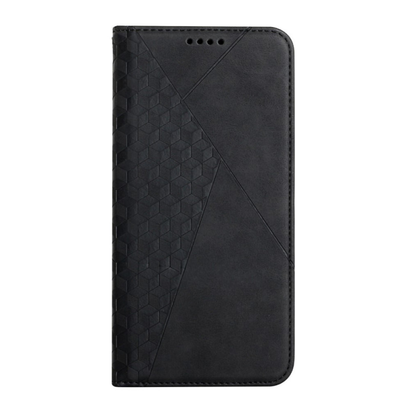 Flip Cover Oppo A16 / A16s Effet Cuir Géo