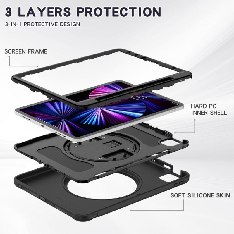 Coque iPad Pro 11 / Air (2022) (2020) Multi-Fonctionnelle Porte-Stylet