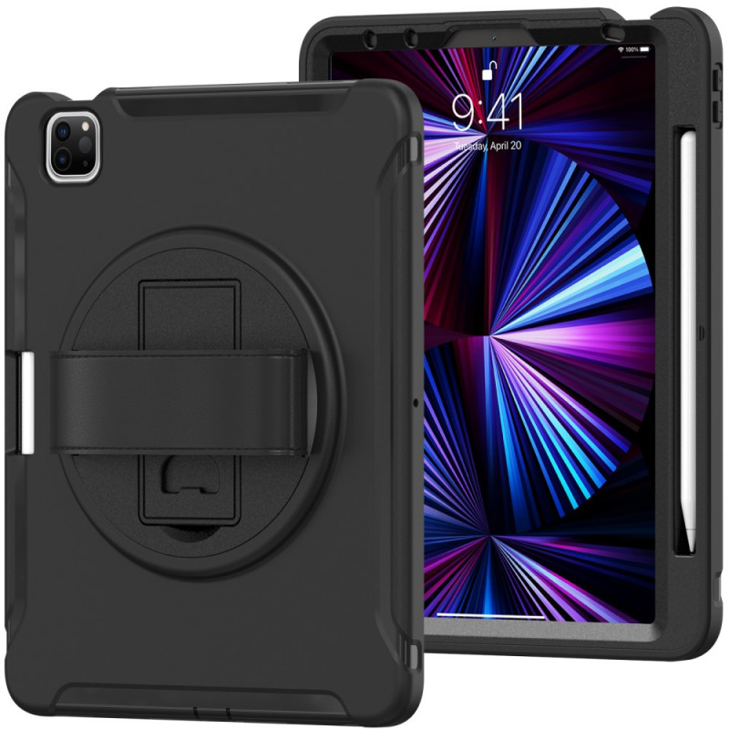 Coque iPad Air 11 (2025) (2024)/Air (2022) (2020)/ Pro 11 Multi-Fonctionnelle Porte-Stylet
