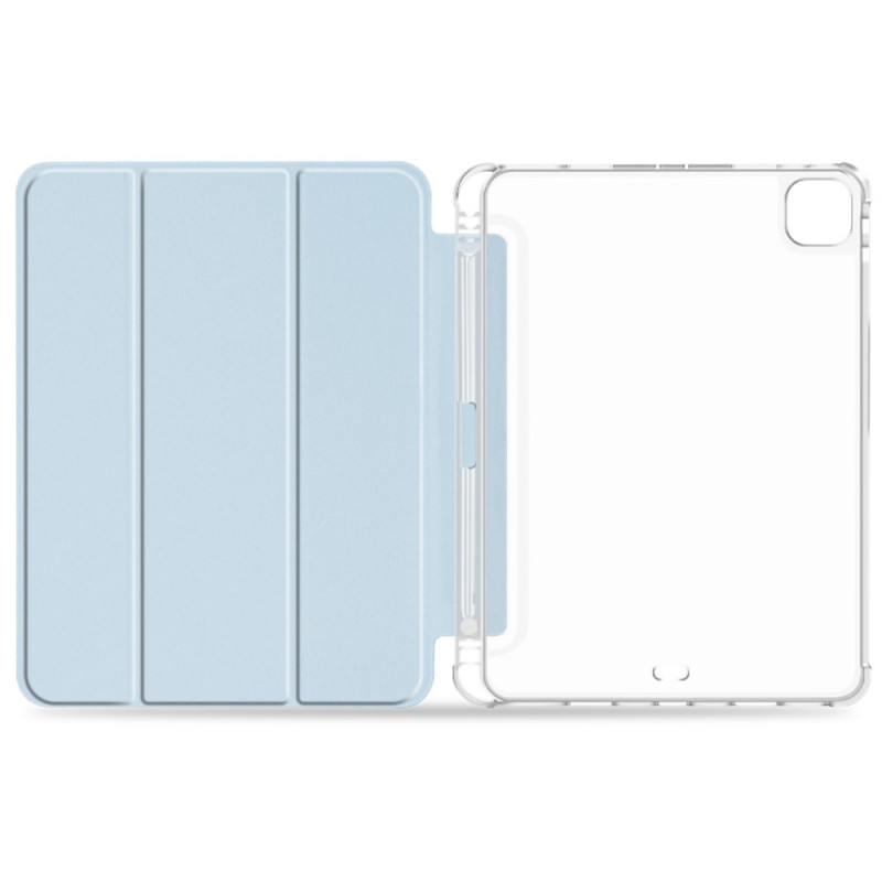 Smart Case iPad Pro 11 (2022) (2021) Dos Transparent Porte-Stylet