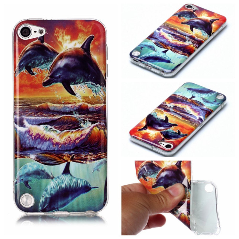 انواع السلع Coque iPod Touch 6 / 5 Dauphins en Liberté