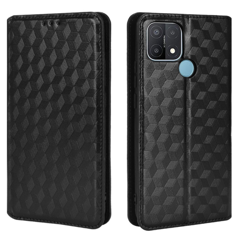 Flip Cover Oppo A15 Effet Cuir Diamant Ma Coque