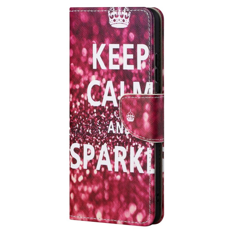 Housse Xiaomi Redmi Note 12 Pro 4G/Note 11 Pro/11 Pro 5G Keep Calm and Sparkle