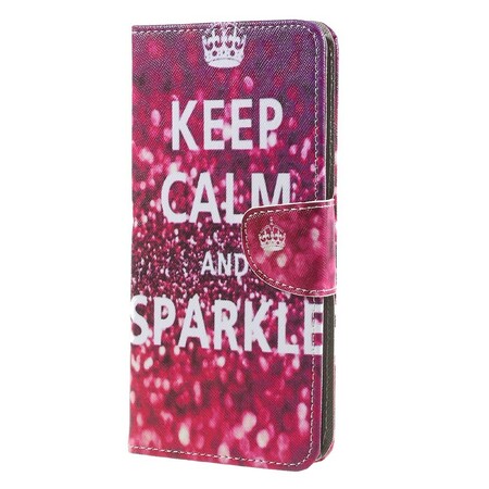 Housse Sony Xperia XA1 Ultra Keep Calm and Sparkle