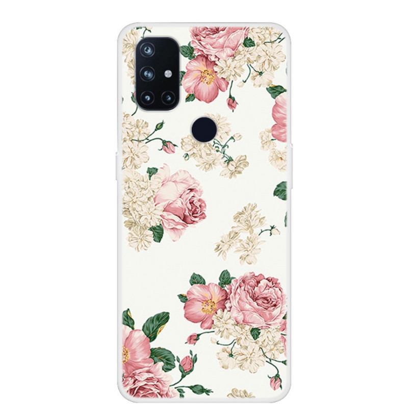 Coque OnePlus Nord N10 Fleurs Liberty
