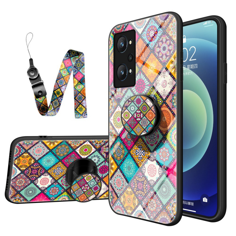 Coque Realme GT Neo 3T / Neo 2 Support Magnétique Patchwork