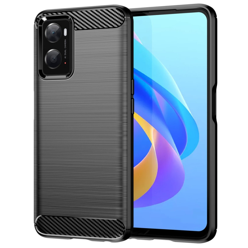 Coque Realme 9i Fibre Carbone Brossée