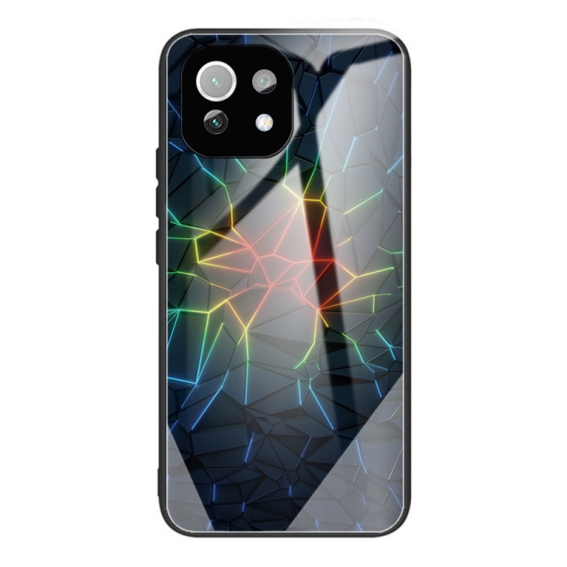 Coque Xiaomi 11 Lite 5G NE/Mi 11 Lite 4G/5G Verre Trempé Geometry