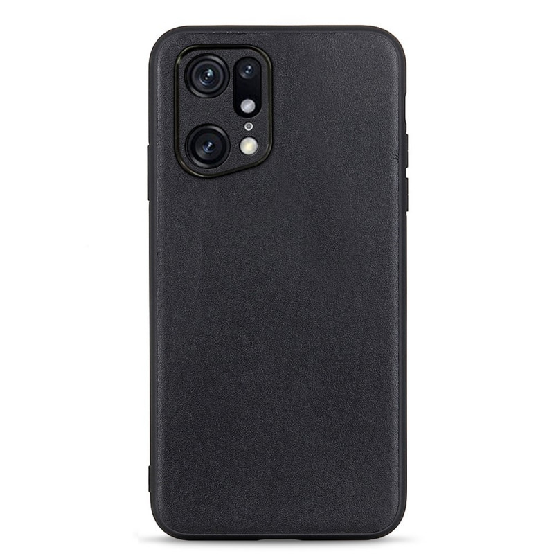 Coque Oppo Find X5 Pro Véritable Cuir