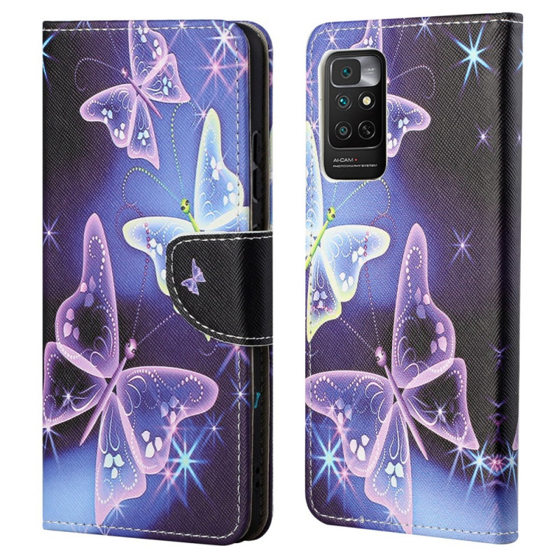 Housse Xiaomi Redmi Note 11 / 11s Papillons Néons - Ma Coque