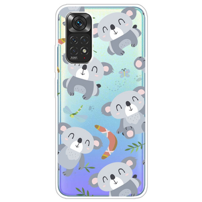 Coque Xiaomi Redmi Note 12 Pro 4G/Note 11 Pro/11 Pro 5G  Petits Koalas Gris