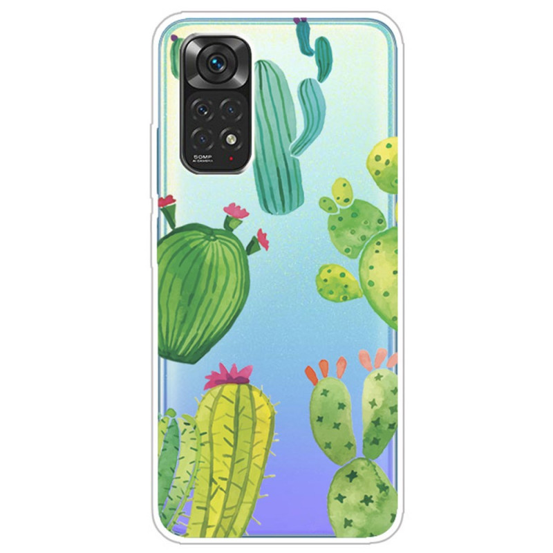 Coque Xiaomi Redmi Note 12 Pro 4G/Note 11 Pro/11 Pro 5G Cactus Aquarelle