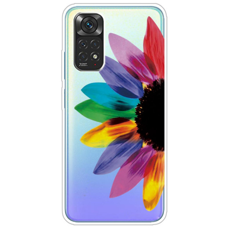 Coque Xiaomi Redmi Note 12 Pro 4G/Note 11 Pro/11 Pro 5G Pétales Colorées