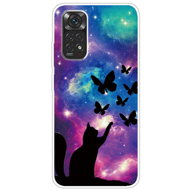 Coque Xiaomi Redmi Note 12 Pro 4G/Note 11 Pro/11 Pro 5G Chat Dans l'Espace