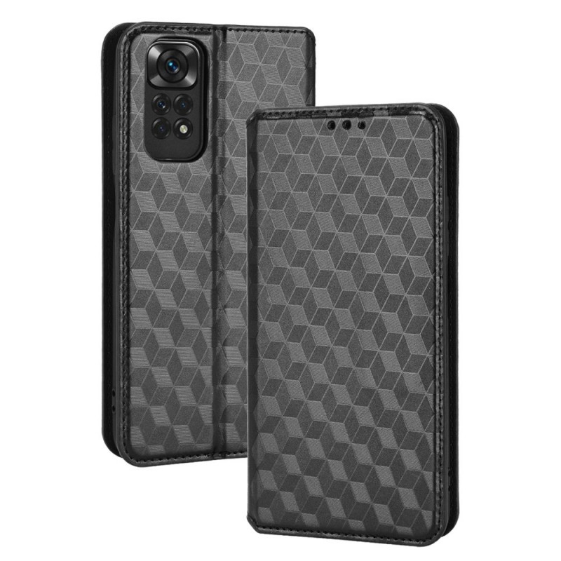 Flip Cover Xiaomi Redmi Note 11 / 11s Effet Cuir Diamant 3D Ma Coque