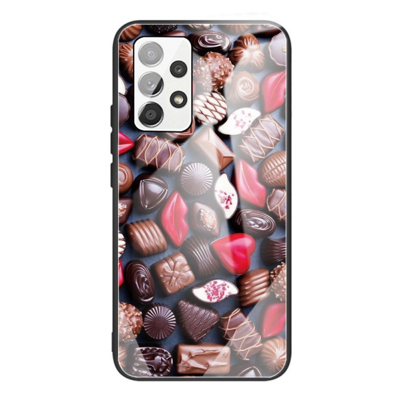 Coque Samsung Galaxy A53 5G Verre Trempé Chocolats
