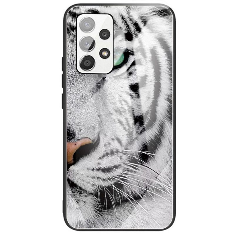- Motif Tigre Blanc Modele 2017 Coque Samsung Galaxy A 3 Verre Trempé - Motif Tigre Blanc Modele 2017 Coque Samsung Galaxy A 3 Verre Trempé