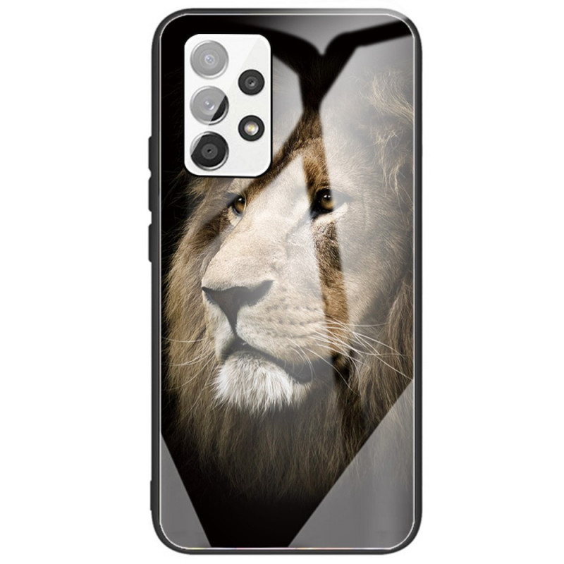 Coque Samsung Galaxy A53 5G Verre Trempé Tête de Lion