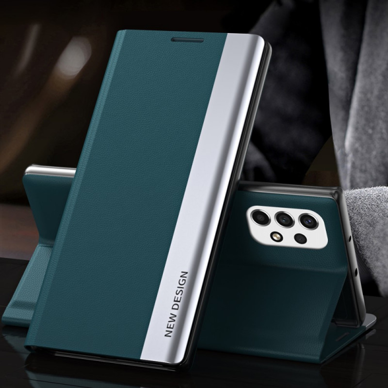 Flip Cover Samsung Galaxy A53 5G Simili Cuir New Design Ma Coque