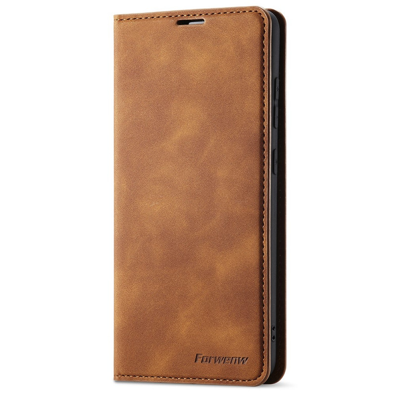 Flip Cover Samsung Galaxy A53 5G Effet Cuir FORWENW