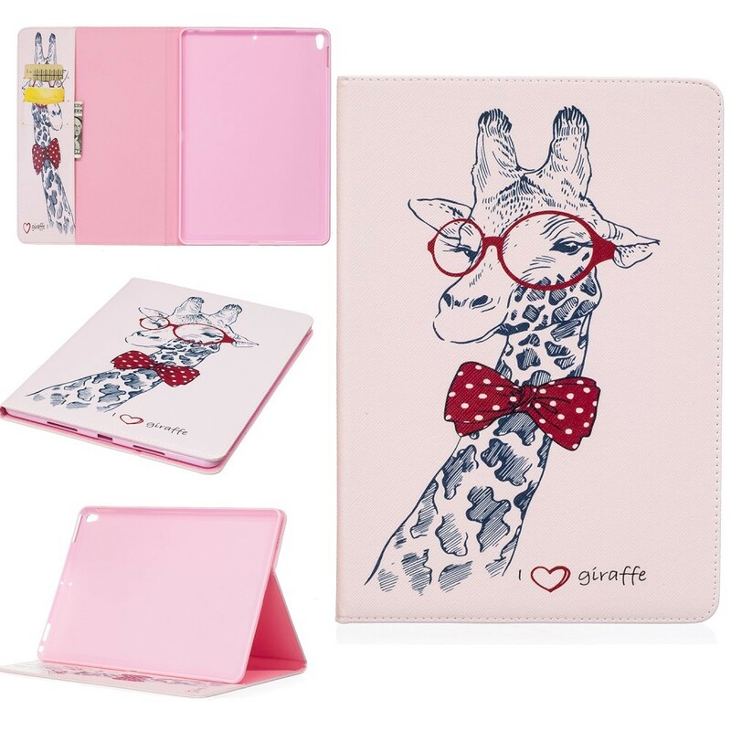 Housse iPad Pro 10.5 pouces Girafe Intello