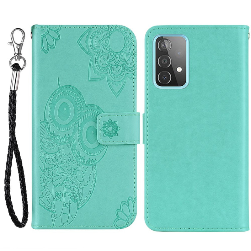 Housse Samsung Galaxy A33 5G Hibou Mandala