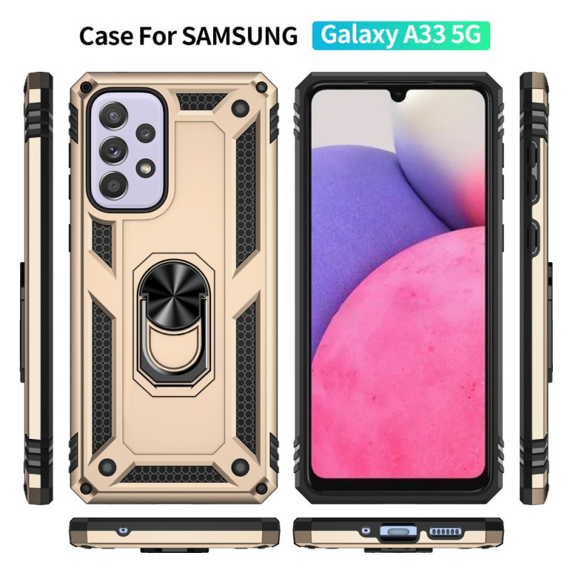 Compatible Samsung Galaxy A71 (4G) - Coque arrière avec anneau