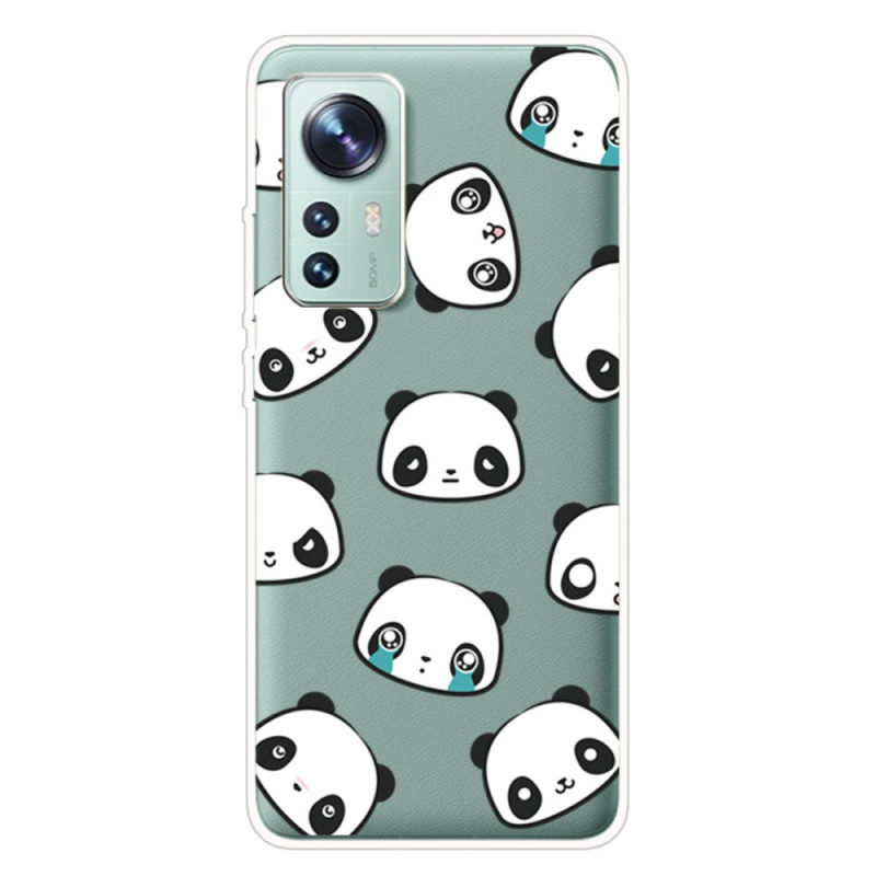 Coque Xiaomi 12 Pro Têtes de Pandas