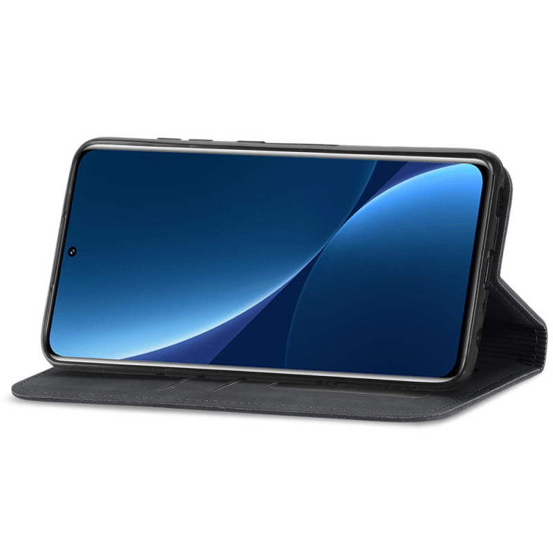 Flip Cover Xiaomi 12 Pro SkinFeeling Ma Coque
