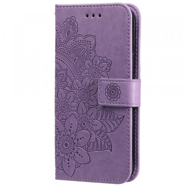 Housse Samsung Galaxy M52 5G Mandala Fleurs