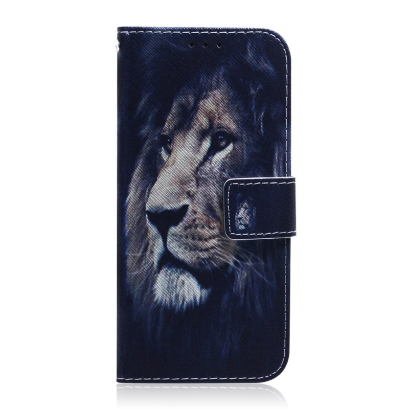 Housse Samsung Galaxy M52 5G Lion de Minuit
