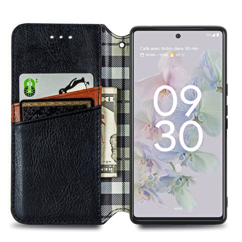 Flip Cover Google Pixel 6A Motif 3D Ma Coque