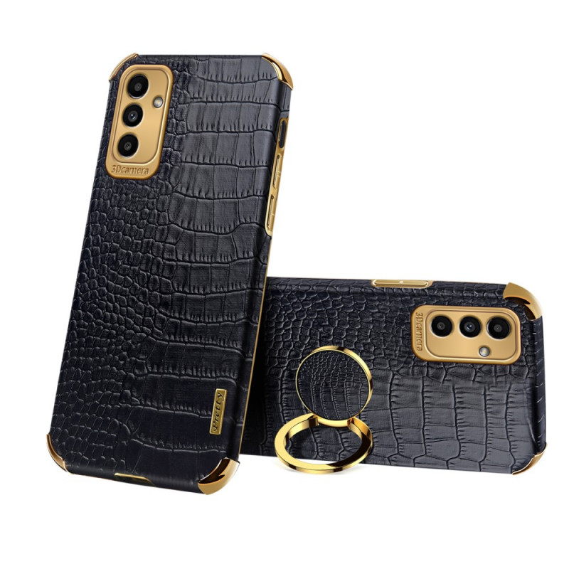 Coque Samsung Galaxy M52 5G Anneau Crocodile