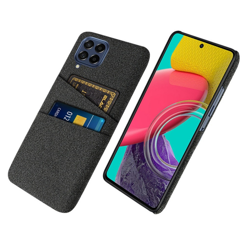 Coque Samsung Galaxy M53 5G Porte-Cartes Tissu