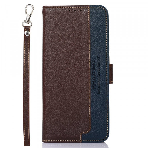 Housse OnePlus Nord 2T 5G Style Litchi RFID