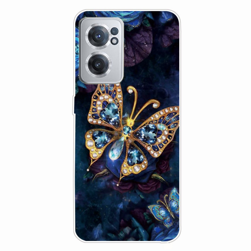 Coque OnePlus Nord CE 2 5G Papillon Lumineux