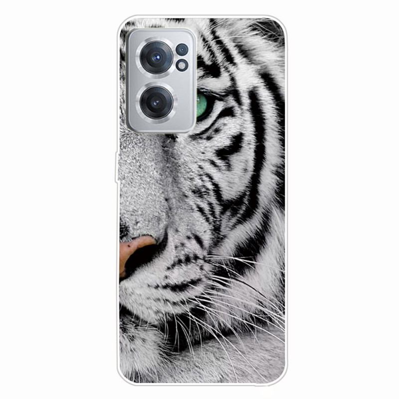 Coque OnePlus Nord CE 2 5G Tigre Blanc