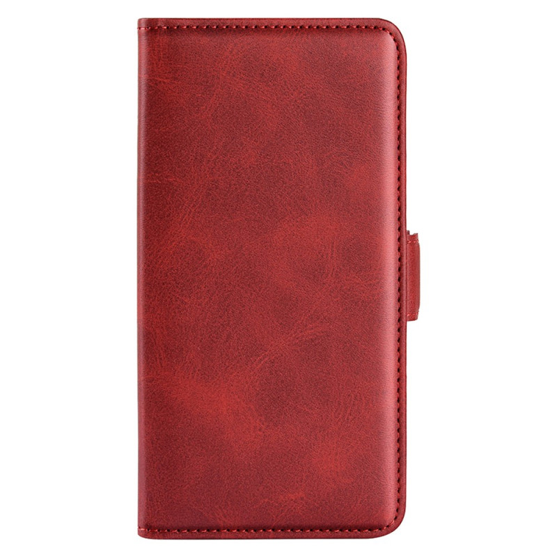 Housse Oppo A76 / Realme 9i Simili Cuir Fermoir Magnétique