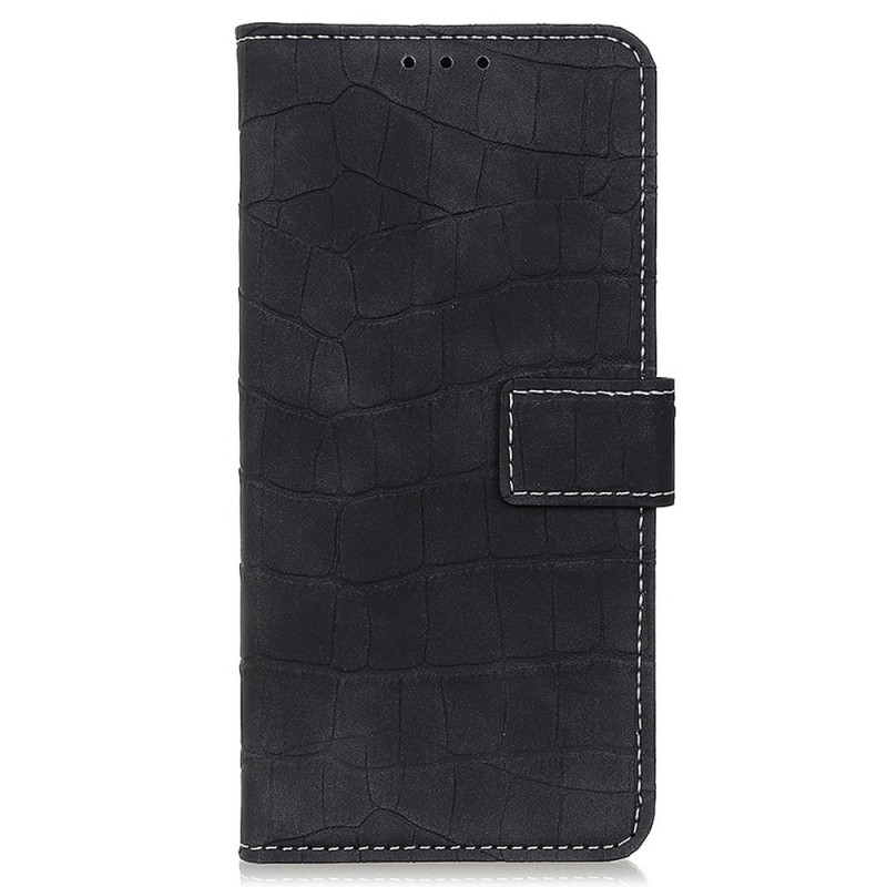 Housse Oppo Reno 7 Style Peau de Crocodile